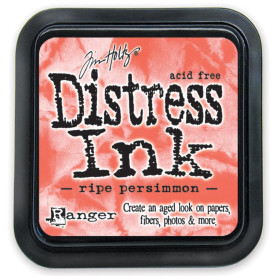 Краска для штампинга Distress Pad - Ripe Persimmon от Tim Holtz