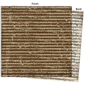 Двосторонній папір для скрапбукінгу Avignon - Orchestra 30х30 см від 7gypsies