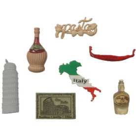 Набор пуговиц Italy от Dress It Up, 7 шт