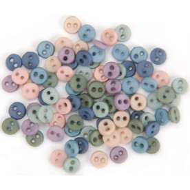 Набір ґудзиків Round Buttons Romance від Dress It Up, 50 шт