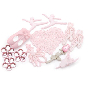 Набір ґудзиків Ballet від Dress It Up, 12 шт