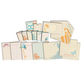 Набір для скрапбукінгу 97% Complete Kits: 8x8 Journal Packs Grid It 20х20 см від 7gypsies