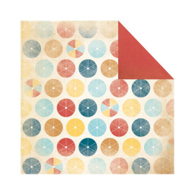 Двусторонняя бумага для скрапбукинга Umbrella 30х30 см от Kaisercraft