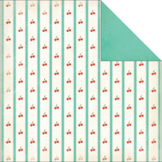Двусторонняя бумага для скрапбукинга Cherry Tart 30х30 см от Kaisercraft