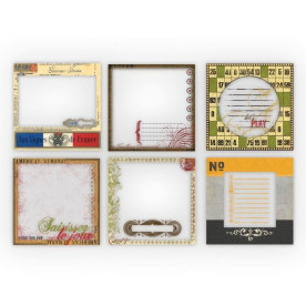 Набір прозорих карток для журналінга Transparencies Vintage від компанії 7gypsies