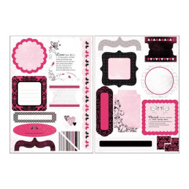 Набір вирубування Love Notes 21х15 см від Kaisercraft