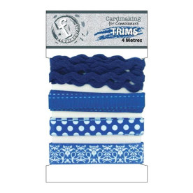 Набір стрічок Blue від Ruby Rock-It, 4 шт