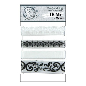 Набір стрічок White від Ruby Rock-It, 4 шт