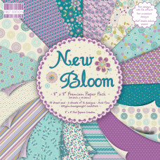 Набор бумаги New Bloom 20х20 см 16 листов First Edition