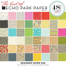 Набор бумаги The Best Of Echo Park 30х30 см 48 листов