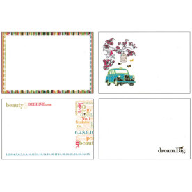 Набор прозрачных карточек Trend.Setter от Webster's Pages, 4 шт