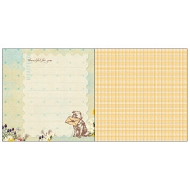 Двусторонняя бумага Gratitude 30х30 см от Webster's Pages