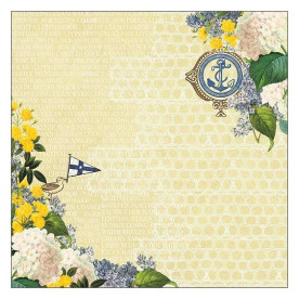 Лист Веллум Yacht Club 30х30 см від Webster's Pages