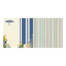 Двусторонняя бумага Captain's Notes 30х30 см от Webster's Pages