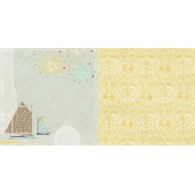 Двусторонняя бумага Celebration Bay 30х30 см от Webster's Pages