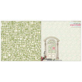 Двусторонняя бумага Be Open 30х30 см от Webster's Pages