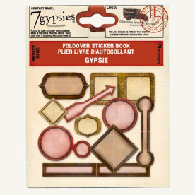 Набор складывающихся стикеров Foldover Sticker Books: Gypsie, 7gypsies