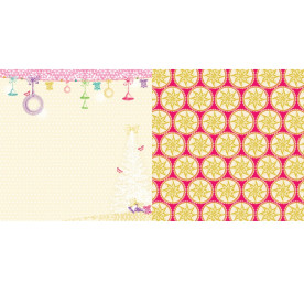 Двосторонній папір Bells Are Ringing 30х30 см від Webster's Pages