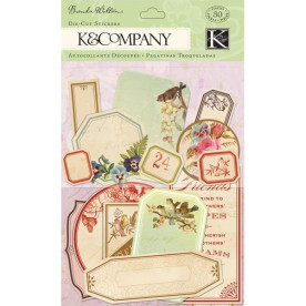 Набор высечек Flora and Fauna от K&Company, 30 шт