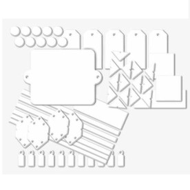 Набір клейових елементів 3D Adhesives: 97% Complete Journal Stickers Style від 7gypsies