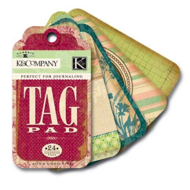 Набор тэгов Margo от K&Company, 24 шт