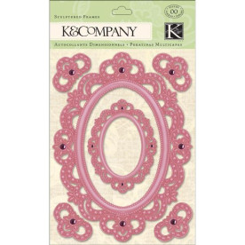 Набор наклеек Watercolor Bouquet, K&Company, 6 шт