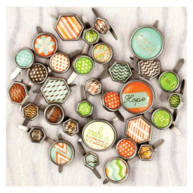 Набор брадсов Pocket Book Pad от Prima, 32 шт