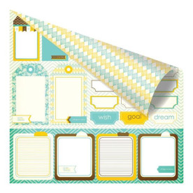 Двусторонняя бумага Sweet Dreams 30x30 см от Prima