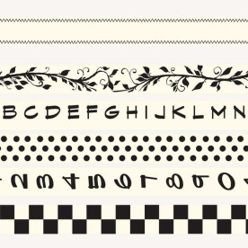 Набор ленты на клеевой основе Gaffer Tape Creme от 7gypsies