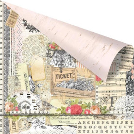 Двусторонняя бумага Overture 30x30 см от Prima