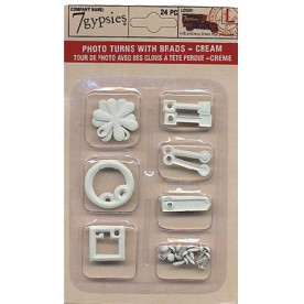 Набір анкерів Photo Turn "Shapes" Kit: Creme кремового кольору від 7gypsies