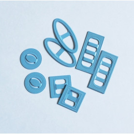 Набір пряжок Buckles: Ocean 8 шт. блакитного кольору від 7gypsies