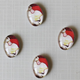 Кабошон Сон Пабло Пікассо, овальна, розмір 13х18 мм