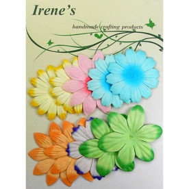 Набір різнокольорових квіточок, 10 шт