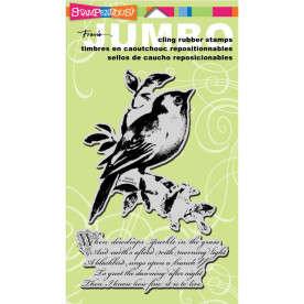 Резиновый штамп Songbird, Stampendous, 2 шт