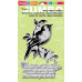 Резиновый штамп Songbird, Stampendous, 2 шт