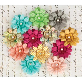 Набор цветочков Divine Daisies, 3,5 cм 9 шт от Prima