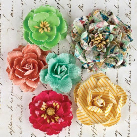 Набор цветочков Divine Roses от Prima, 6 шт