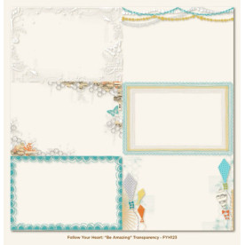 Оверлей Be Amazing 30х30 см від My Mind's Eye