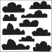 Трафарет Mini Clouds, 15х15 см від Crafter's Workshop