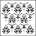 Трафарет Mini Damask, 15х15 см від Crafter's Workshop