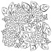 Трафарет Flower Garden, 15х15 см від Crafter's Workshop