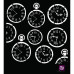 Трафарет Clocks 15х15 см від Prima