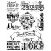 Набор акриловых штампов для скрапбукинга  Clear Stamp: INK Friends, 7gypsies