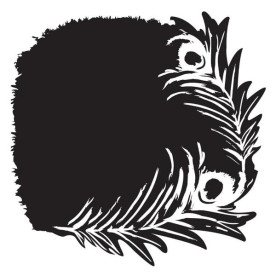 Маска для скрапбукинга Peacock, 17,5х17,5 см от Prima
