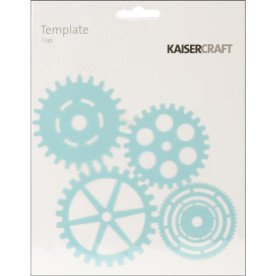 Маска Cogs 15х15 см от Kaisercraft