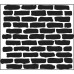 Трафарет Bricks 30х30 см от Crafter's Workshop