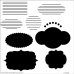 Трафарет Journaling Blurbs 30х30 см від Crafter's Workshop