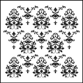 Трафарет Damask 30х30 см від Crafter's Workshop