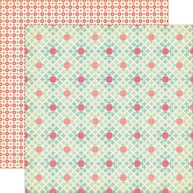 Двусторонняя бумага Berry Basket 30х30 см от October Afternoon